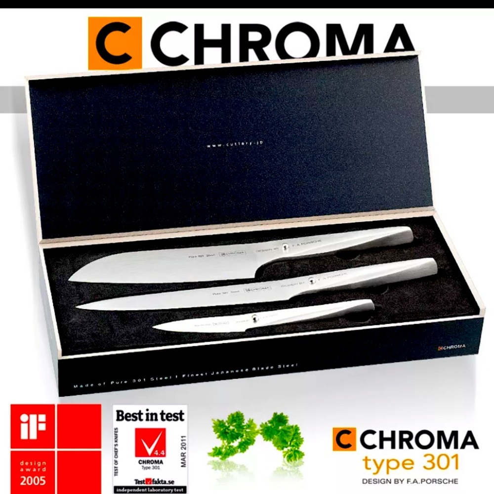 Chroma type 301 3 piece set